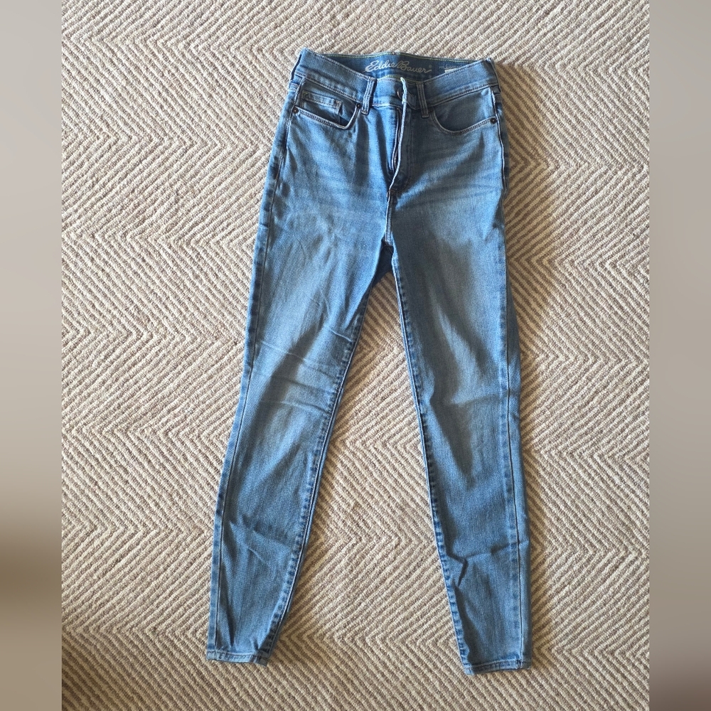Eddie Bauer Light Blue Skinny Jeans